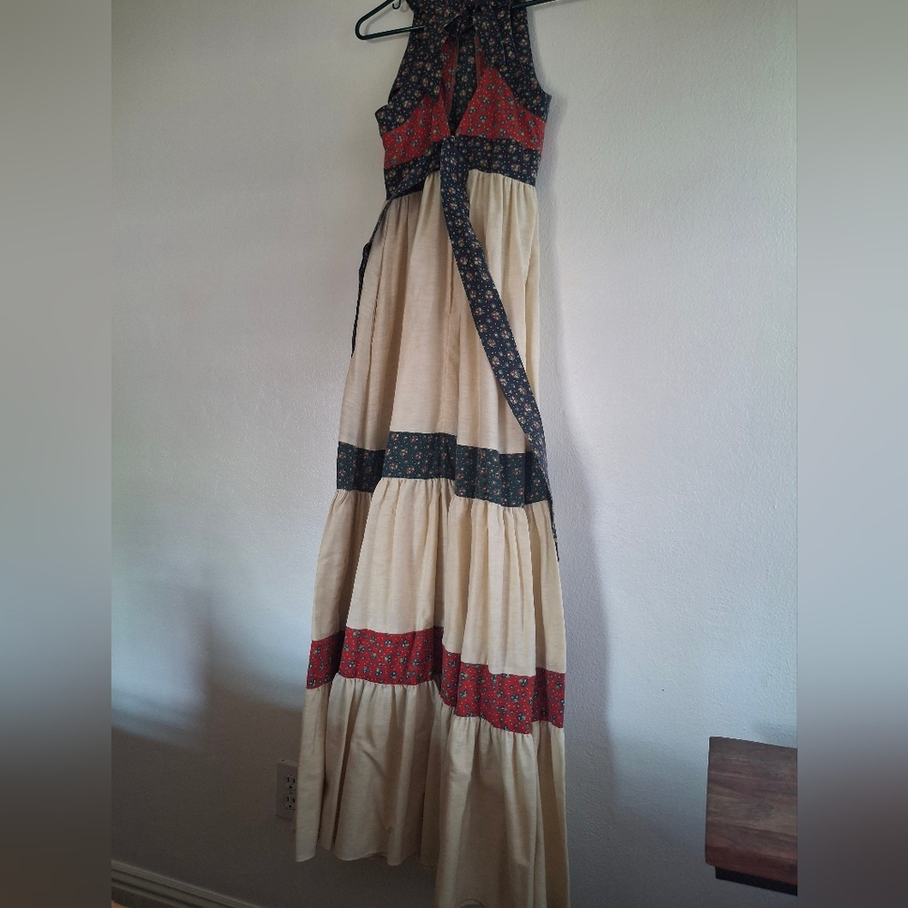 1970s Gunne Sax Tiered Prairie Dress - image 5